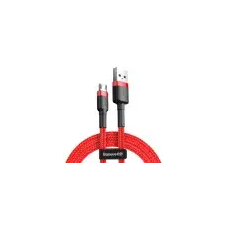 Baseus Cafule kábel USB / Micro USB QC 3.0 1.5A 2m, piros kábel és adapter