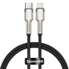Baseus Cafule Series USB-C apa 2.0 - Lightning apa Adat és töltőkábel - Fekete (0.25m) kábel és adapter