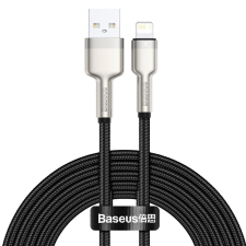 Baseus Cafule USB-A -  Lightning kábel 2m fekete (CALJK-B01) (CALJK-B01) - Adatkábel kábel és adapter