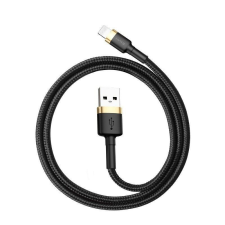 Baseus Cafule USB-A - Lightning kábel 3m arany-fekete (CALKLF-RV1) kábel és adapter