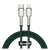Baseus Cafule USB-C-Lightning kábel, PD, 20W, 1m, zöld (CATLJK-A06) (CATLJK-A06)