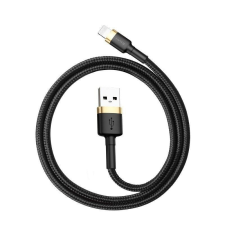 Baseus Cafule USB - Lightning töltőkábel 1m fekete (CALKLF-BV1) kábel és adapter