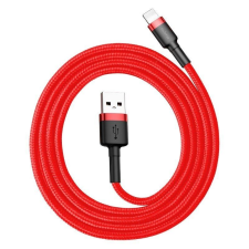 Baseus Cafule USB-Lightning töltőkábel, 2.4A, 1m, piros (CALKLF-B09) (CALKLF-B09) kábel és adapter