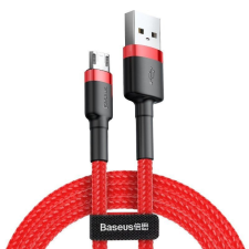 Baseus Cafule USB-Micro USB kábel 2m piros (CAMKLF-C09) kábel és adapter