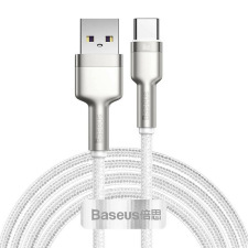 Baseus Cafule USB-USB-C kábel, 66 W, 2 m, fehér kábel és adapter