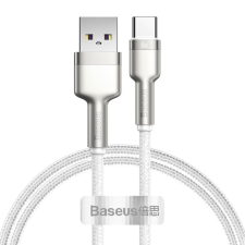 Baseus Cafule USB-USB-C töltőkábel, 66 W, 1m, fehér (CAKF000102) (CAKF000102) kábel és adapter