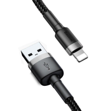 Baseus CALKLF-RG1 Cafule 3m 2A Lightning szürke-fekete adat- és töltőkábel kábel és adapter