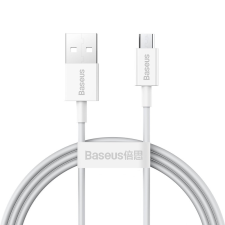  Baseus CAMYS-02 - USB / MicroUSB fehér kábel 2A, 1m kábel és adapter
