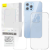 Baseus Case hátlaptok + Corning kijelzővédő iPhone 13 Pro átlátszó