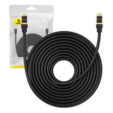 Baseus Cat8 Ethernet RJ45 hálózati kábel 40Gbps, 10m fekete (B0013320A111-07) (B0013320A111-07) kábel és adapter
