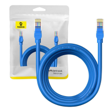 Baseus Cat 6 Ethernet RJ45 hálózati kábel 5m kék (B00133204311-04) (B00133204311-04) kábel és adapter