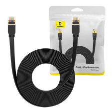 Baseus Cat 7 UTP Ethernet RJ45 kábel 8m fekete (B00133207111-05) (B00133207111-05) kábel és adapter
