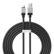 Baseus CoolPlay Series USB-A apa - USB-C apa 2.0 Adat és töltőkábel - Fekete (2m) kábel és adapter