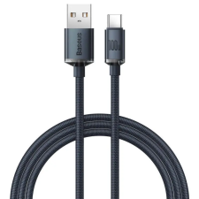 Baseus Crystal Shine USB-C Cable 1,2m Black kábel és adapter