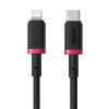 Baseus Dura Series 20W Fast Charging Type-C to Lightning cable 2m Red/Black  P10377800U01-03
