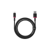 Baseus Dura Type A to IP 2.4A fast charging cable Black, Red