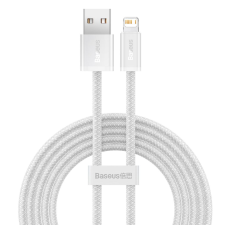 Baseus Dynamic USB- Lightning kábel, 2.4A, 2m, fehér (CALD000502) (CALD000502) kábel és adapter