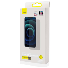 Baseus Edzett üveg 0.3mm iPhone 12/12 Pro 6.1&quot; készülékhez (2db) mobiltelefon kellék