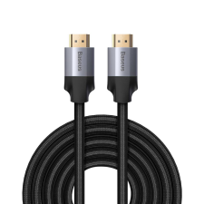 Baseus Enjoyment Series HDMI v2.0 Összekötő kábel 4K 5m Sötétszürke (CAKSX-E0G) kábel és adapter