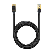 Baseus Ethernet RJ45 hálózati kábel 10Gbps 5m fekete (WKJS010501) (WKJS010501) kábel és adapter