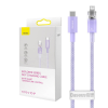 Baseus Fast Charging cable Baseus USB-C to Lightning Explorer Series 1m, 20W (purple)