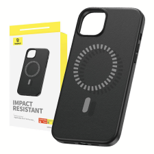 Baseus Fauxther Series iPhone 15 Pro Max Mágneses Tok - Fekete tok és táska