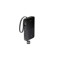 Baseus FC51 Bipow2 Pro Power Bank 10000mAh 22.5W fekete kábel és adapter