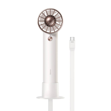 Baseus Flyer Turbine hordozható kézi ventilátor + USB-C kábel fehér (ACFX010102) (ACFX010102) - Ventilátorok ventilátor