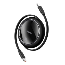 Baseus Free2Draw USB-C – USB-C kábel, PD, 100 W, 1 m (fekete) kábel és adapter