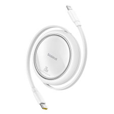 Baseus Free2Pull USB-C – Lightning kábel 20W 1m fekete (P10364501211-00) P10364501211-00 kábel és adapter