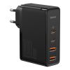 Baseus GaN2 Pro 2xUSB-A + 2xUSB-C hálózati töltő fekete (CCGAN2P-L01) (CCGAN2P-L01)