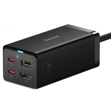 Baseus GaN5 Pro wall charger 2xUSB-C + USB + HDMI, 67W (black) mobiltelefon kellék