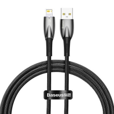 Baseus Glimmer Series USB - Lightning kábel 1m fekete (CADH000201) (CADH000201) kábel és adapter