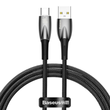 Baseus Glimmer Series USB USB-C kábel 100W 1m fekete (CADH000401) (CADH000401) mobiltelefon kellék
