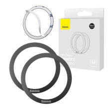 Baseus Halo Mágneses gyűrű telefonokhoz, , MagSafe (Fekete) tok és táska