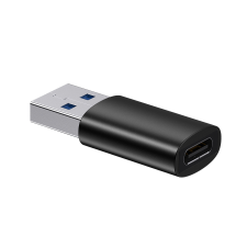 Baseus Ingenuity Series Mini USB 3.1 OTG USB Type-C adapter fekete (ZJJQ000101) mobiltelefon kellék