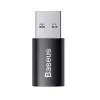 Baseus Ingenuity Series Mini USB 3.1 OTG USB Type-C adapter fekete (ZJJQ000101)