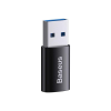 Baseus Ingenuity USB-A – USB-C OTG adapter fekete (ZJJQ000101) (ZJJQ000101)