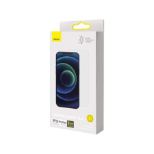 Baseus iPhone 12 Pro Max 0.3mm Full-glass Super porcelain crystal T-Glass (2pcs/Pack+Pasting) Transparent (SGAPIPH67N-LI02) (SGAPIPH67N-LI02) mobiltelefon kellék
