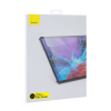 Baseus képernyővédő üveg 2db (2.5D lekerekített szél, ultravékony, karcálló, 0.3mm, 9H) ÁTLÁTSZÓ Apple IPAD Pro 12.9 (2022)