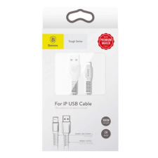 Baseus Lightning Tough series Apple Cable 2A 1m White (CALZY-B02) (CALZY-B02) kábel és adapter