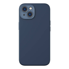 Baseus Liquid Silica iPhone 14 Plus átlátszó mágneses tok és üvegfólia kék (ARYC000603) (ARYC000603) tok és táska