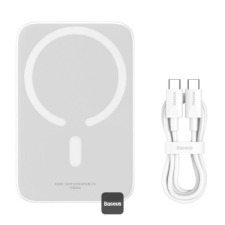 Baseus Magnetic Mini 6000mAh Powerbank White power bank