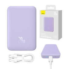 Baseus Magnetic Mini Powerbank 10000mAh 20W lila (PPCX110105) (PPCX110105) power bank