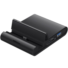 Baseus Mate Pro USB-C Dokkolóállomás - Fekete (100W) mobiltelefon kellék