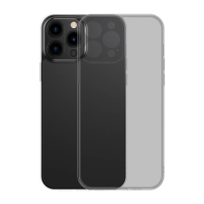 Baseus Matt üveg tok iPhone 13 PRO-hoz (Fekete) + Edzett üveg tok és táska
