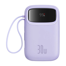 Baseus P10055008513-00 Powerbank QPow 2 10000mAh 30W 2xUSB-C - Lila (P10055008513-00) power bank