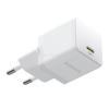 Baseus PALM hálózati töltő Type-C aljzat (20W, PD gyorstöltő 3.0) FEHÉR (P10111602213-00)