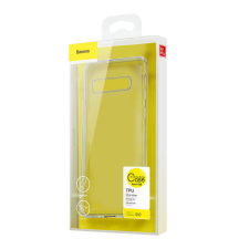 Baseus Simple Transparent Samsung Galaxy S10 átlátszó TPU mobiltelefon tok tok és táska