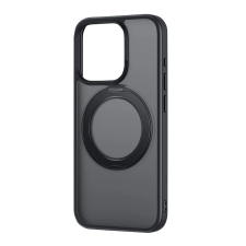 Baseus SkyRing 360° Stand hátlap + tempered glass + cleaning kit iPhone 15 fekete tok és táska